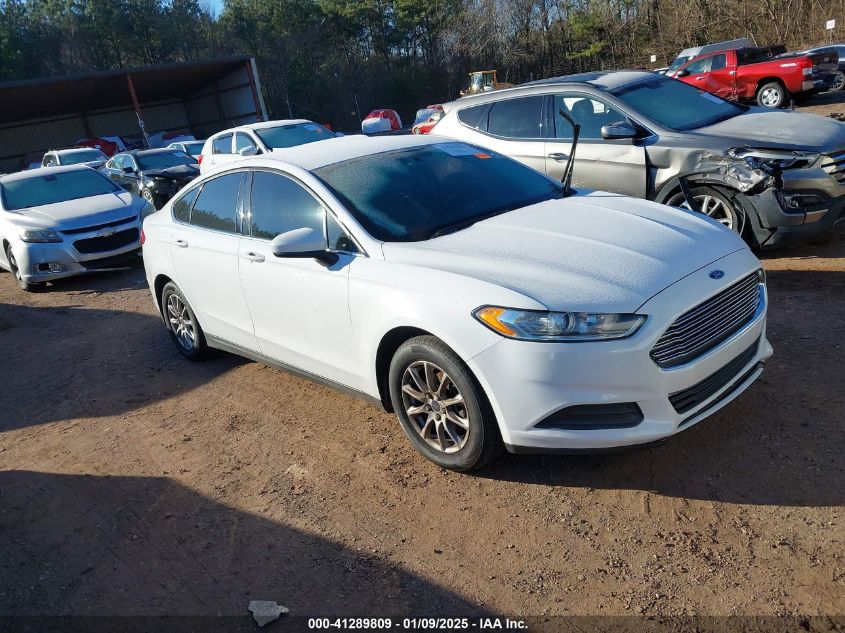 VIN 3FA6P0G77FR132275 2015 Ford Fusion, S no.1