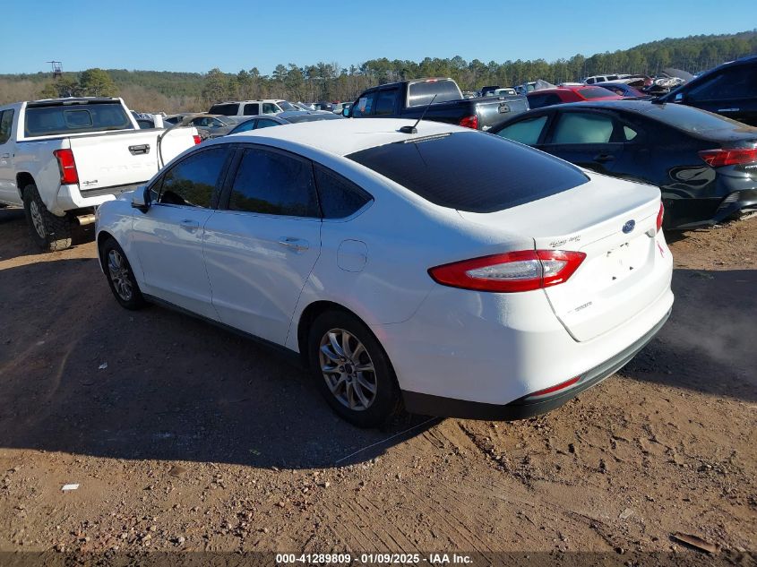 VIN 3FA6P0G77FR132275 2015 Ford Fusion, S no.3