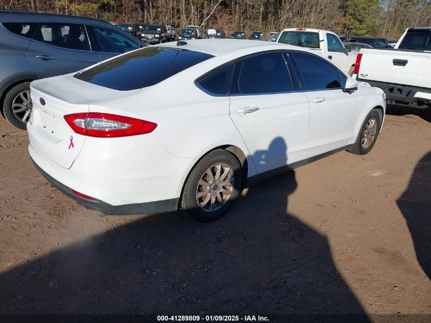 VIN 3FA6P0G77FR132275 2015 Ford Fusion, S no.4