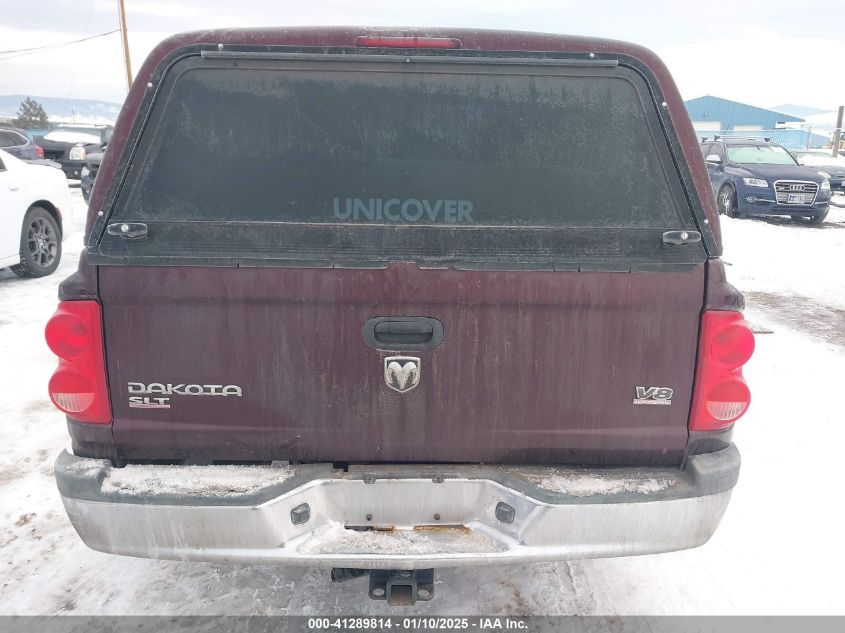 2005 Dodge Dakota Slt VIN: 1D7HW42N65S305733 Lot: 41289814