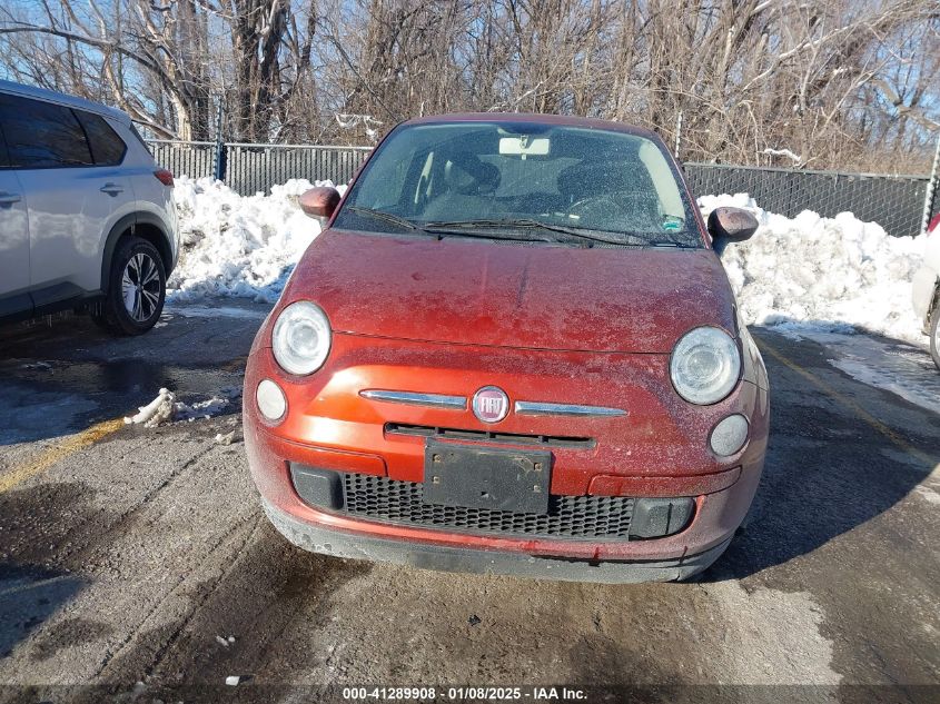 2013 Fiat 500 Pop VIN: 3C3CFFAR1DT574857 Lot: 41289908