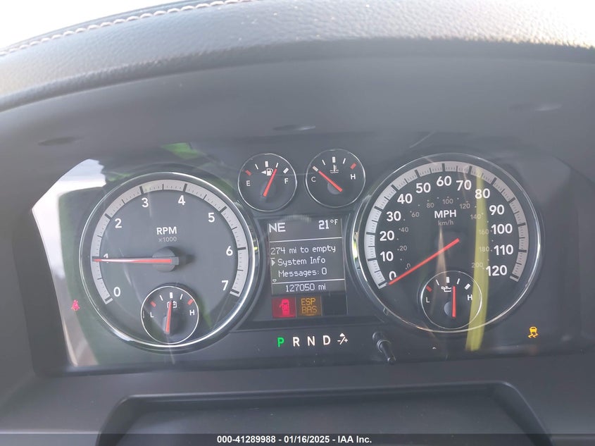 2009 DODGE RAM 1500 VIN: 1D3HV13T49S775698