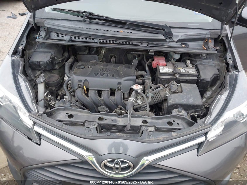 2017 TOYOTA YARIS VIN: VNKKTUD31HA082801