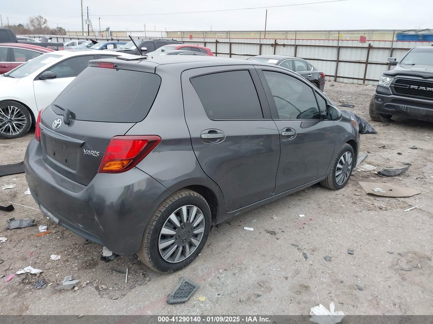 2017 TOYOTA YARIS VIN: VNKKTUD31HA082801