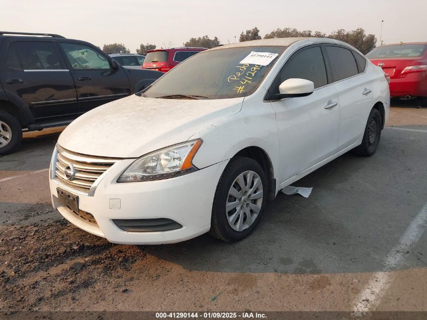 VIN 3N1AB7AP8EY292001 2014 NISSAN SENTRA no.2