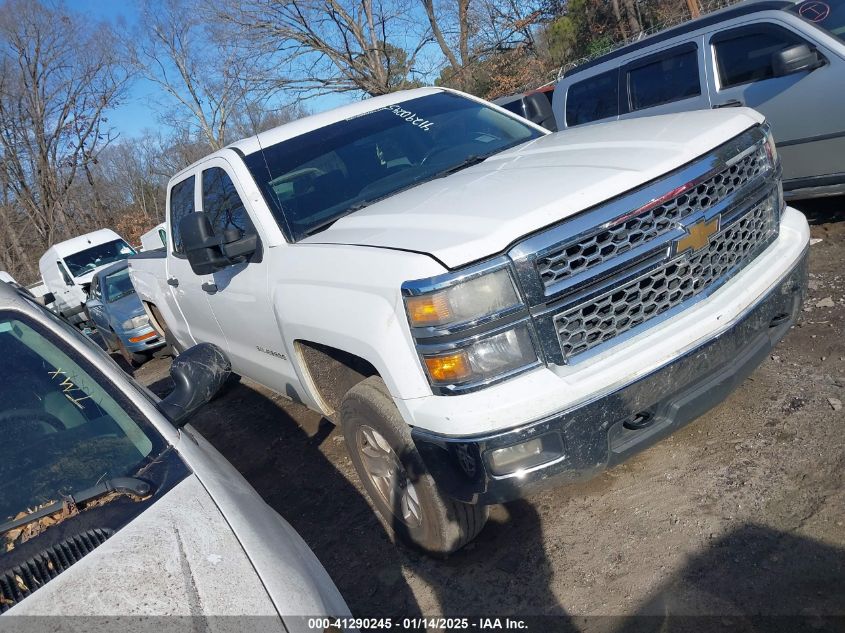 VIN 3GCUKREC7EG401518 2014 CHEVROLET SILVERADO 1500 no.1