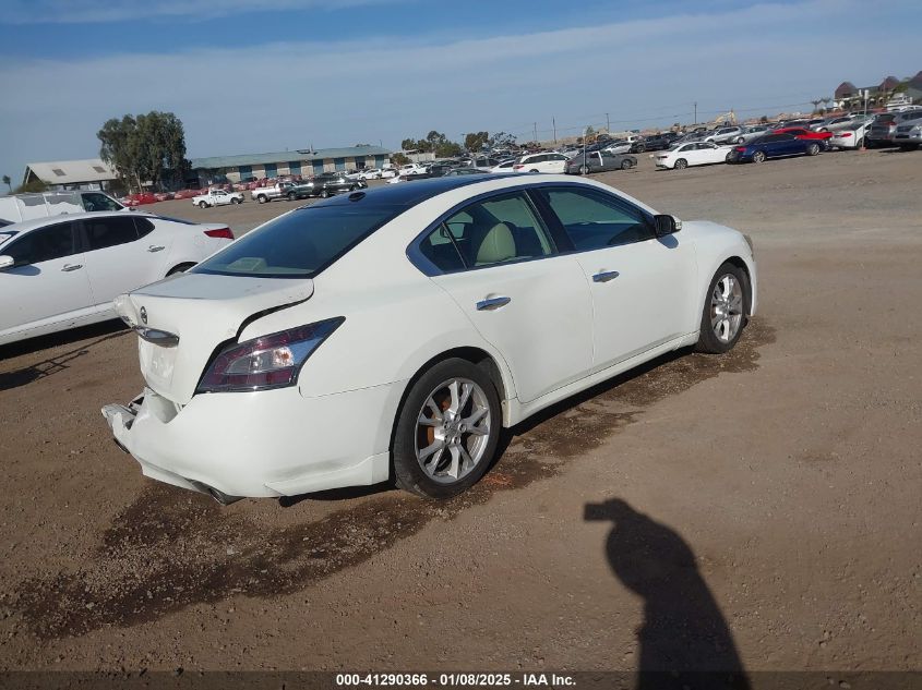 VIN 1N4AA5APXEC468873 2014 Nissan Maxima, 3.5 SV no.4