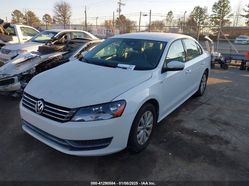 2015 VOLKSWAGEN PASSAT 1.8T WOLFSBURG EDITION - 1VWAT7A34FC067718