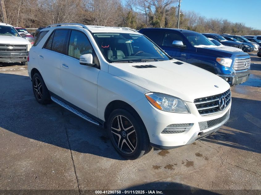 2013 Mercedes-Benz Ml 350 Blu...