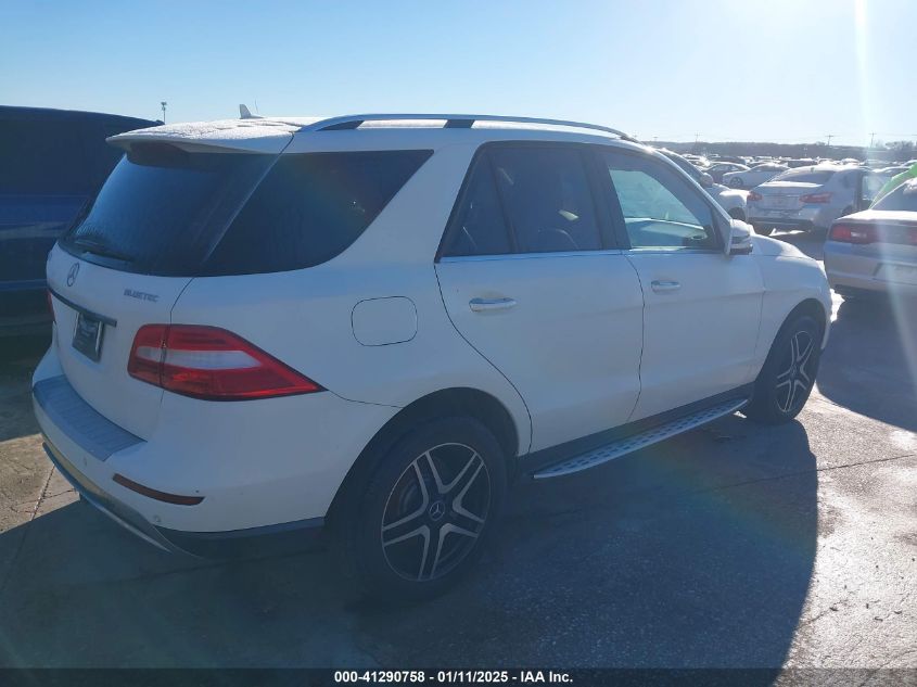 VIN 4JGDA2EB5DA143493 2013 Mercedes-Benz Ml 350 Blu... no.4