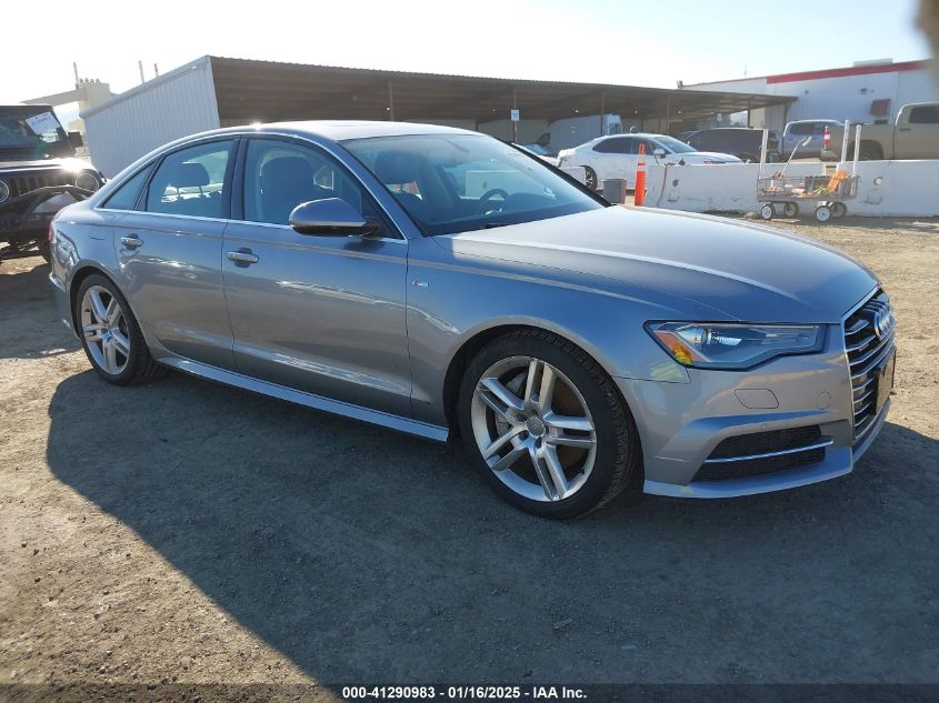 2016 AUDI A6 2.0T PREMIUM PLUS - WAUGFAFC5GN007069