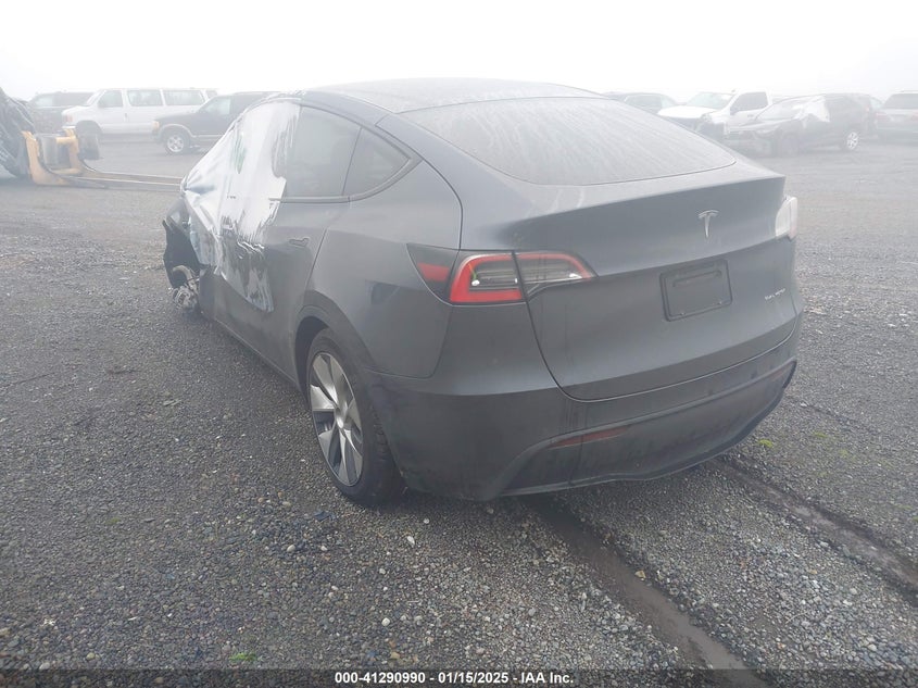 Vin: 5yjygdee0mf096794, lot: 41781358, tesla model y long range dual motor all-wheel drive 20213