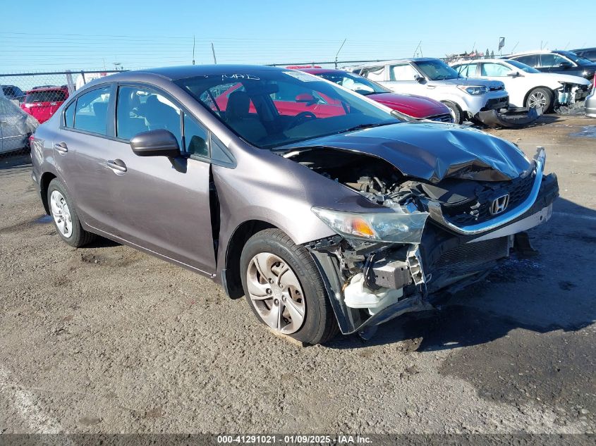 VIN 19XFB2F54EE275761 2014 Honda Civic, LX no.1