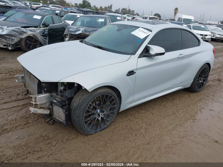 Vin: wbs2u7c00m7g44575, lot: 41781391, bmw m2 competition 20212