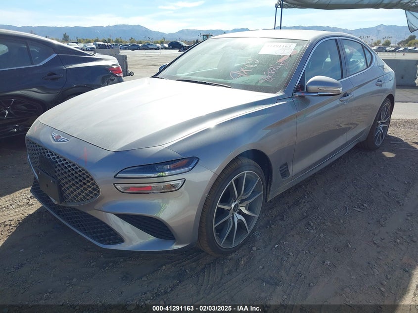 Vin: kmtg34sc4su152624, lot: 41781531, genesis g70 2.5t rwd 20252