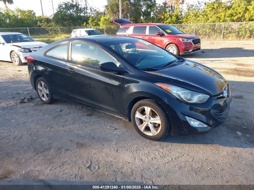 VIN KMHDH6AE3DU014671 2013 HYUNDAI ELANTRA no.1