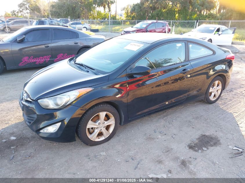 VIN KMHDH6AE3DU014671 2013 HYUNDAI ELANTRA no.2