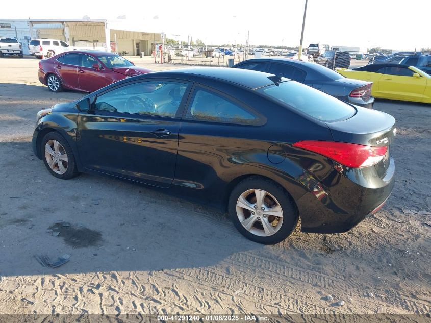 VIN KMHDH6AE3DU014671 2013 HYUNDAI ELANTRA no.3