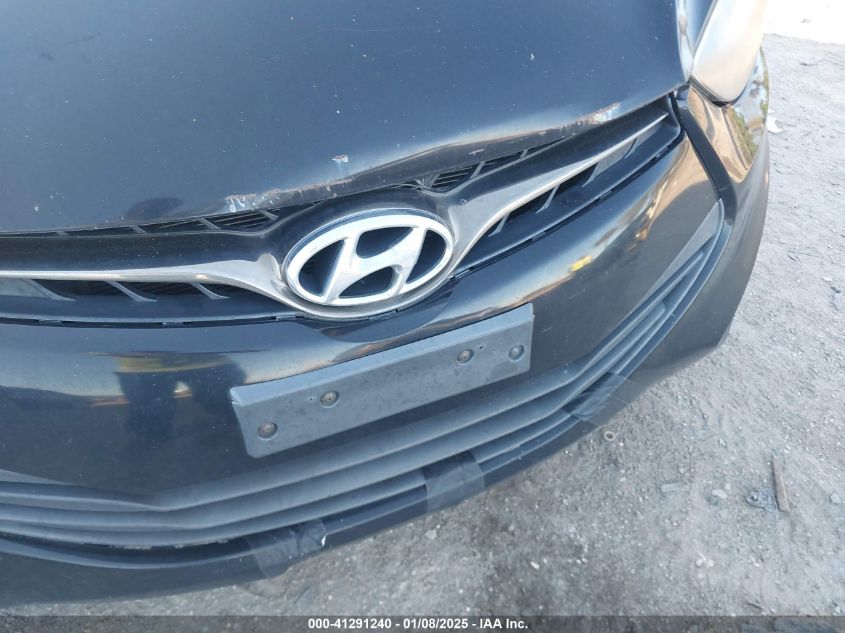 VIN KMHDH6AE3DU014671 2013 HYUNDAI ELANTRA no.6