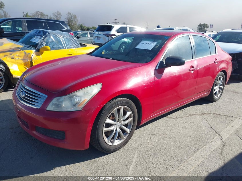 2007 INFINITI G35 VIN: JNKBV61E37M729747