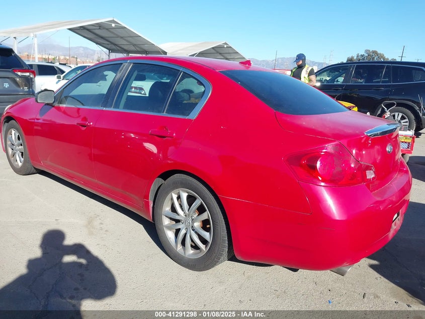 2007 INFINITI G35 VIN: JNKBV61E37M729747
