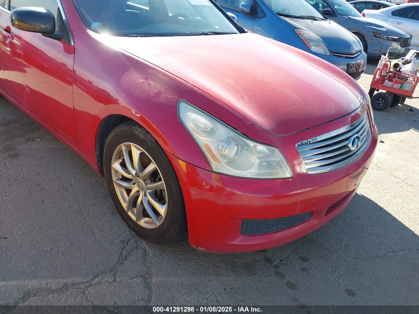 2007 INFINITI G35 VIN: JNKBV61E37M729747