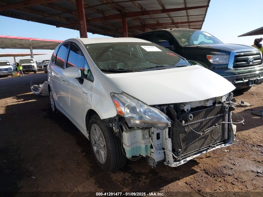 VIN JTDZN3EU3D3206732 2013 Toyota Prius, V Three no.1