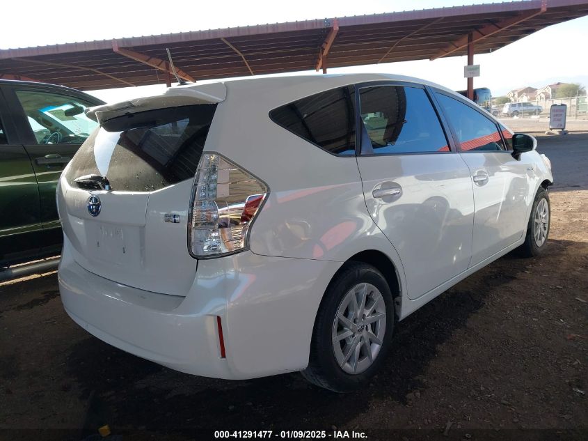 VIN JTDZN3EU3D3206732 2013 Toyota Prius, V Three no.4