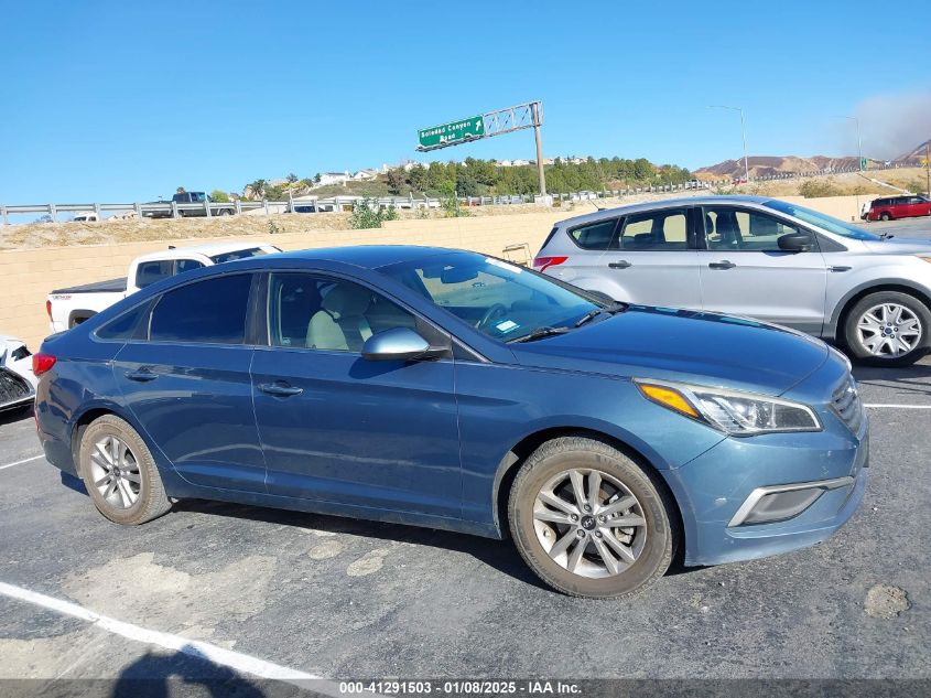 2017 HYUNDAI SONATA SE - 5NPE24AF5HH442880