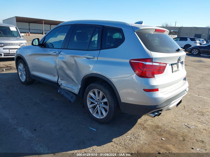 Vin: 5uxwz7c30h0v87356, lot: 41781878, bmw x3 sdrive28i 20173