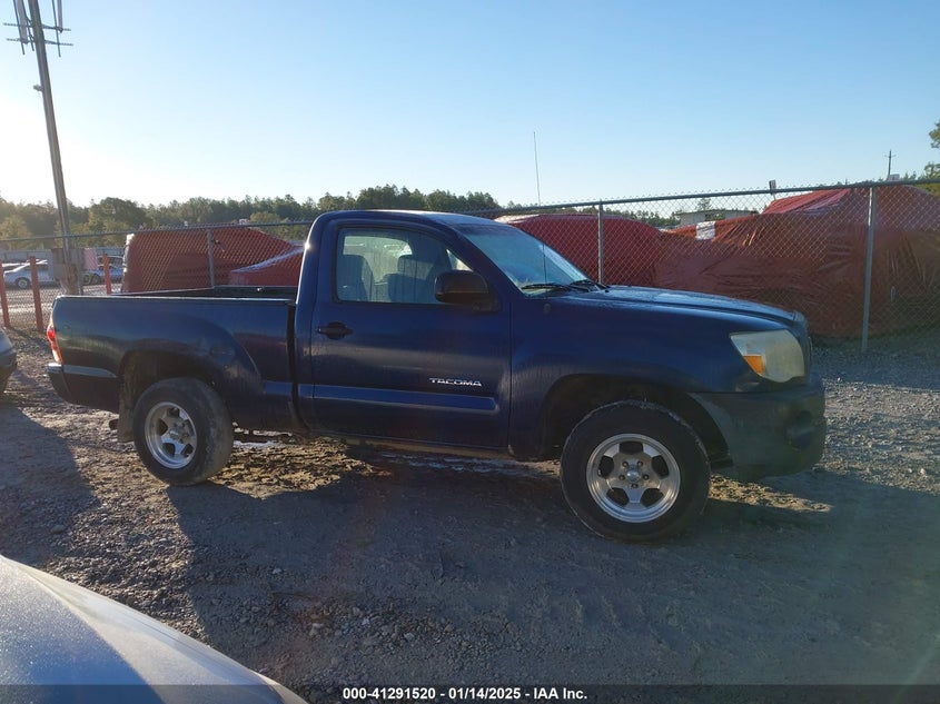 2008 TOYOTA TACOMA VIN: 5TENX22N18Z587116