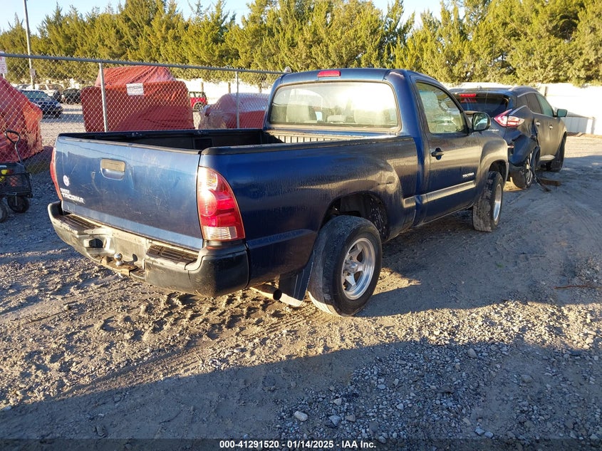 2008 TOYOTA TACOMA VIN: 5TENX22N18Z587116