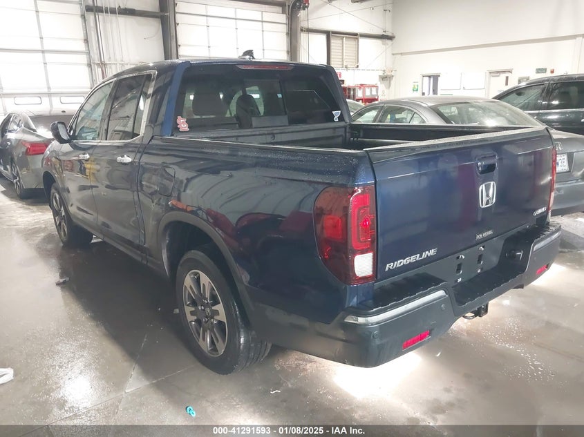 Vin: 5fpyk3f76jb013283, lot: 41781961, honda ridgeline rtl-e 20183