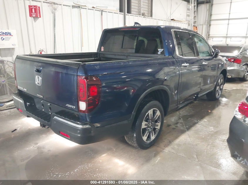 Vin: 5fpyk3f76jb013283, lot: 41781961, honda ridgeline rtl-e 20184