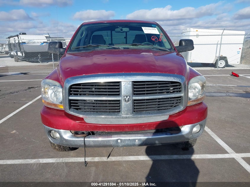 2006 DODGE RAM 2500 VIN: 1D7KS28C36J138301