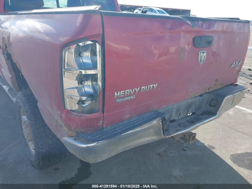2006 DODGE RAM 2500 VIN: 1D7KS28C36J138301