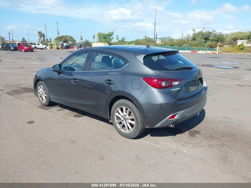 VIN JM1BM1L74E1160668 2014 MAZDA MAZDA3 no.3