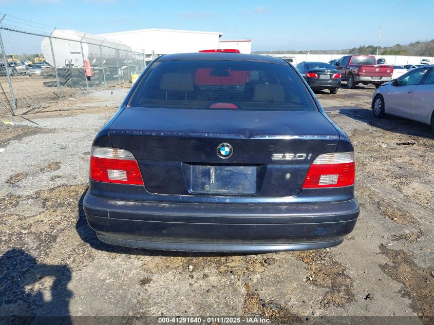 2018 BMW 530I VIN: WBAJA5C53JWA38519 Lot: 41291640