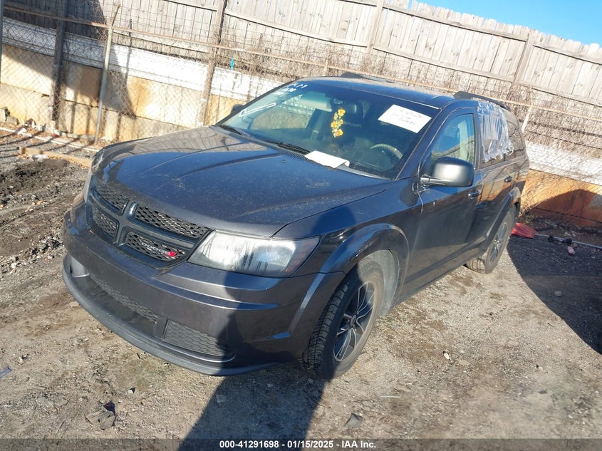Vin: 3c4pdcab6jt535519, lot: 41782066, dodge journey se 20182