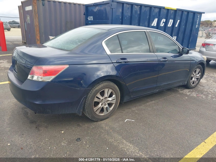 2009 HONDA ACCORD VIN: 1HGCP26499A074640