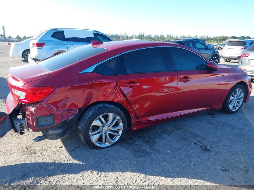 2020 HONDA ACCORD VIN: 1HGCV1F1XLA118058