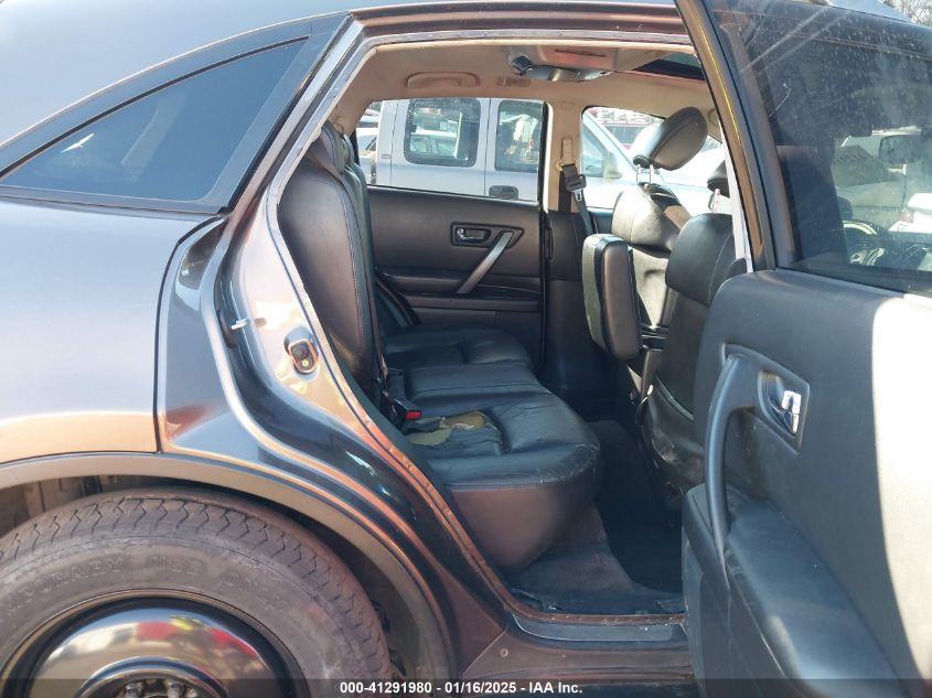 2006 Infiniti Fx35 VIN: JNRAS08W96X207347 Lot: 41291980