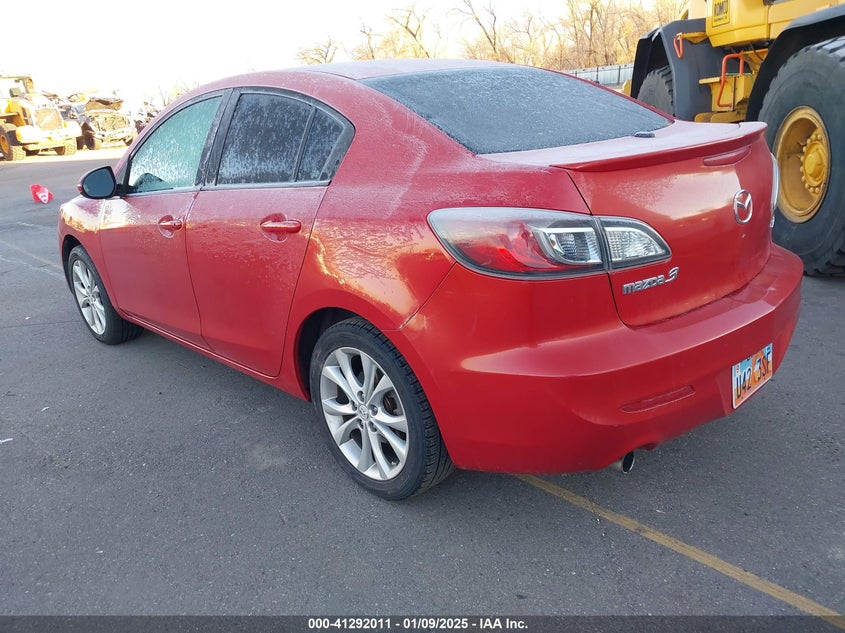 Vin: jm1bl1u68b1386989, lot: 41782395, mazda mazda3 s sport 20113