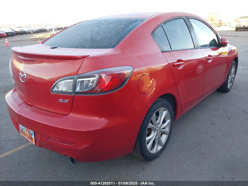 Vin: jm1bl1u68b1386989, lot: 41782395, mazda mazda3 s sport 20114