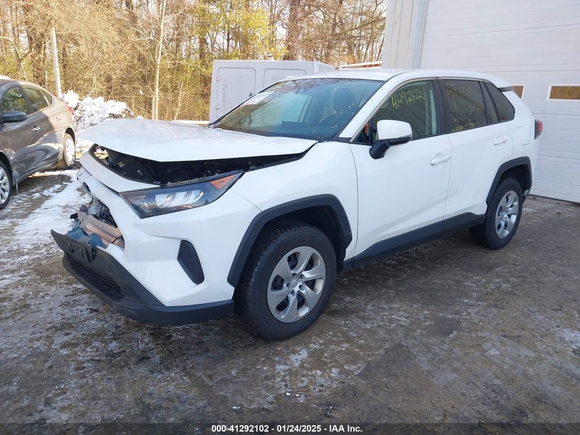 2022 Toyota Rav4 Le, Front End, IAAI, VIN 2T3G1RFV3NW261211 — photo 2