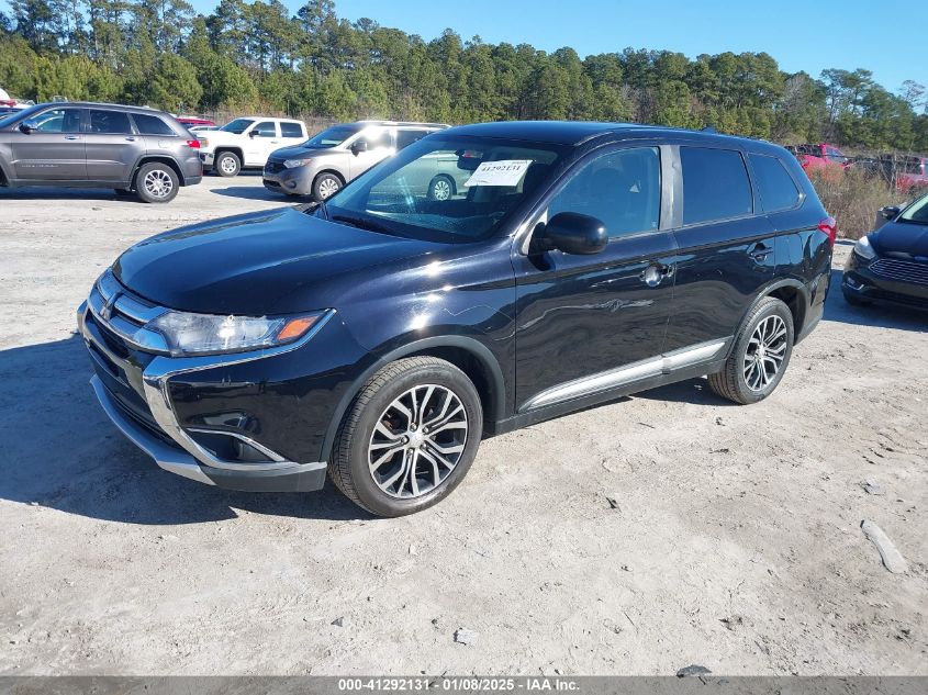 VIN JA4AZ2A36JZ003894 2018 Mitsubishi Outlander, ES no.2