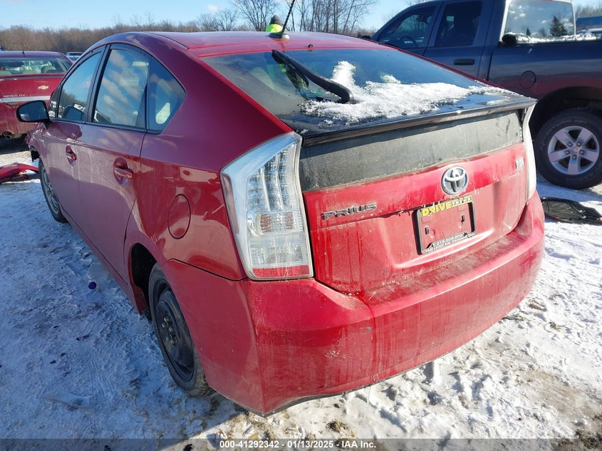 2010 TOYOTA PRIUS VIN: JTDKN3DU6A1227200