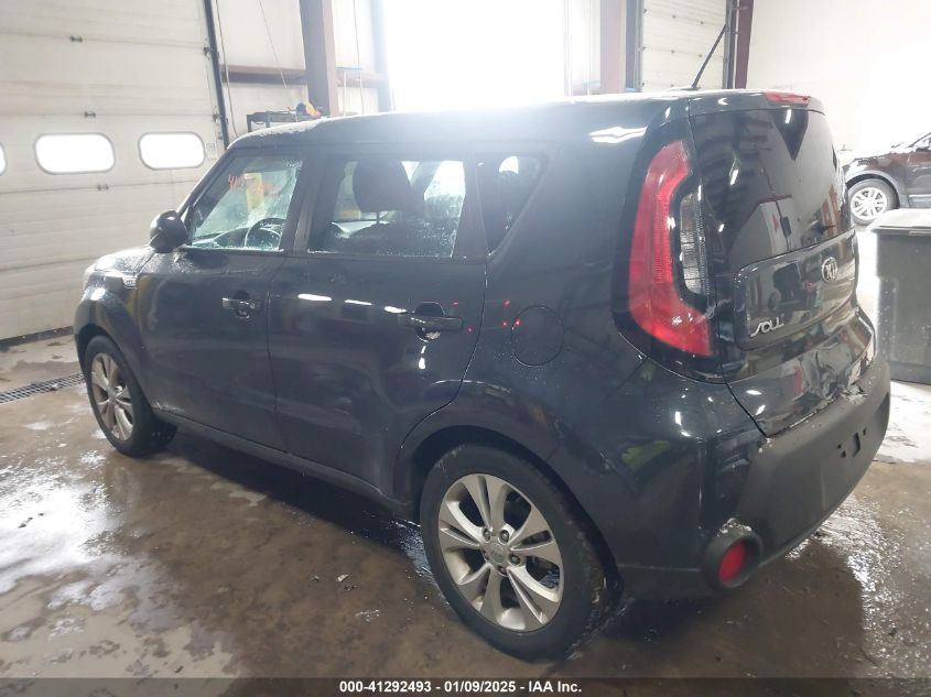 VIN KNDJP3A51F7182660 2015 KIA Soul, + no.3