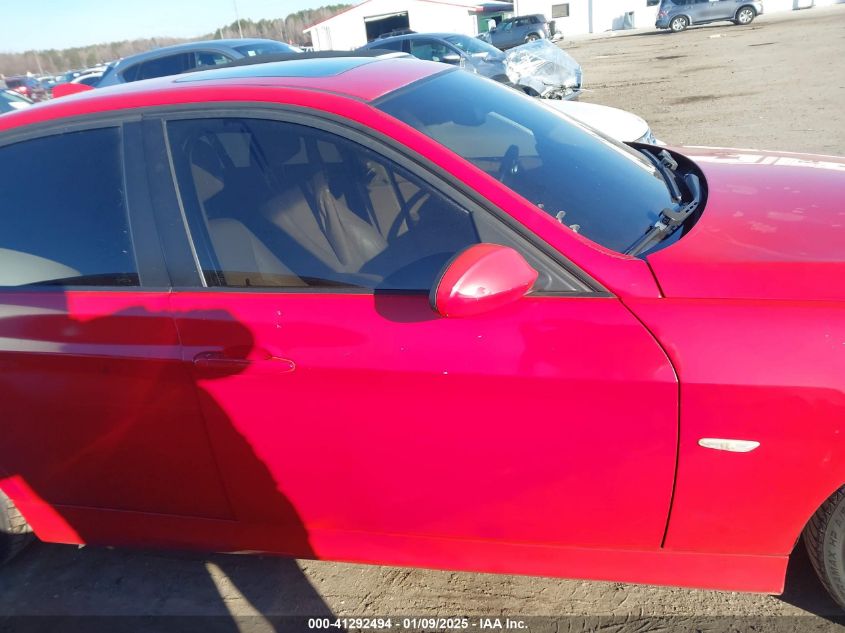 2008 BMW 328I VIN: WBAVA37508NL17858 Lot: 41292494