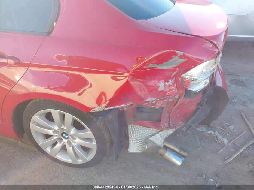 2008 BMW 328I VIN: WBAVA37508NL17858 Lot: 41292494